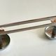 Vintage chrome metal coat stand