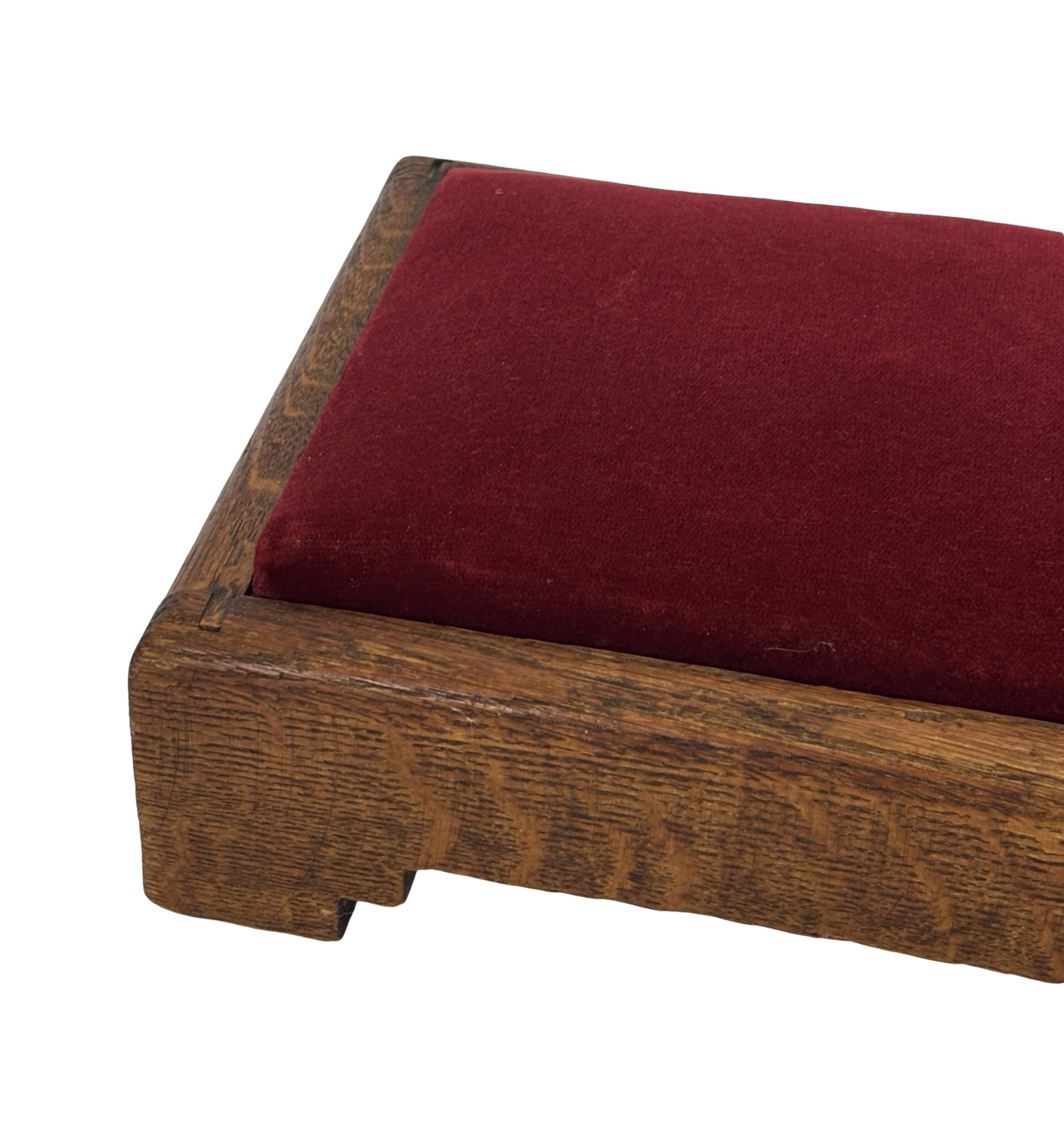 Art Deco footstool foot rest minimalist 30's design