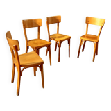 Set of 4 Baumann bistro chairs