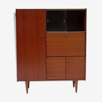 Armoire secrétaire vintage 1960-1970