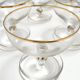 Set of Eleven Bohemian Crystal Dessert Bowls by Jozef Stanik
