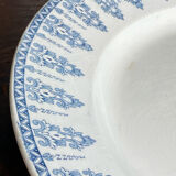 Serving dish, iron earth, Gien