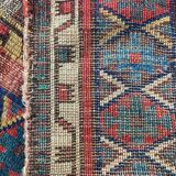 Antique Shahsavand tribal horse cover mat 105x95 cm