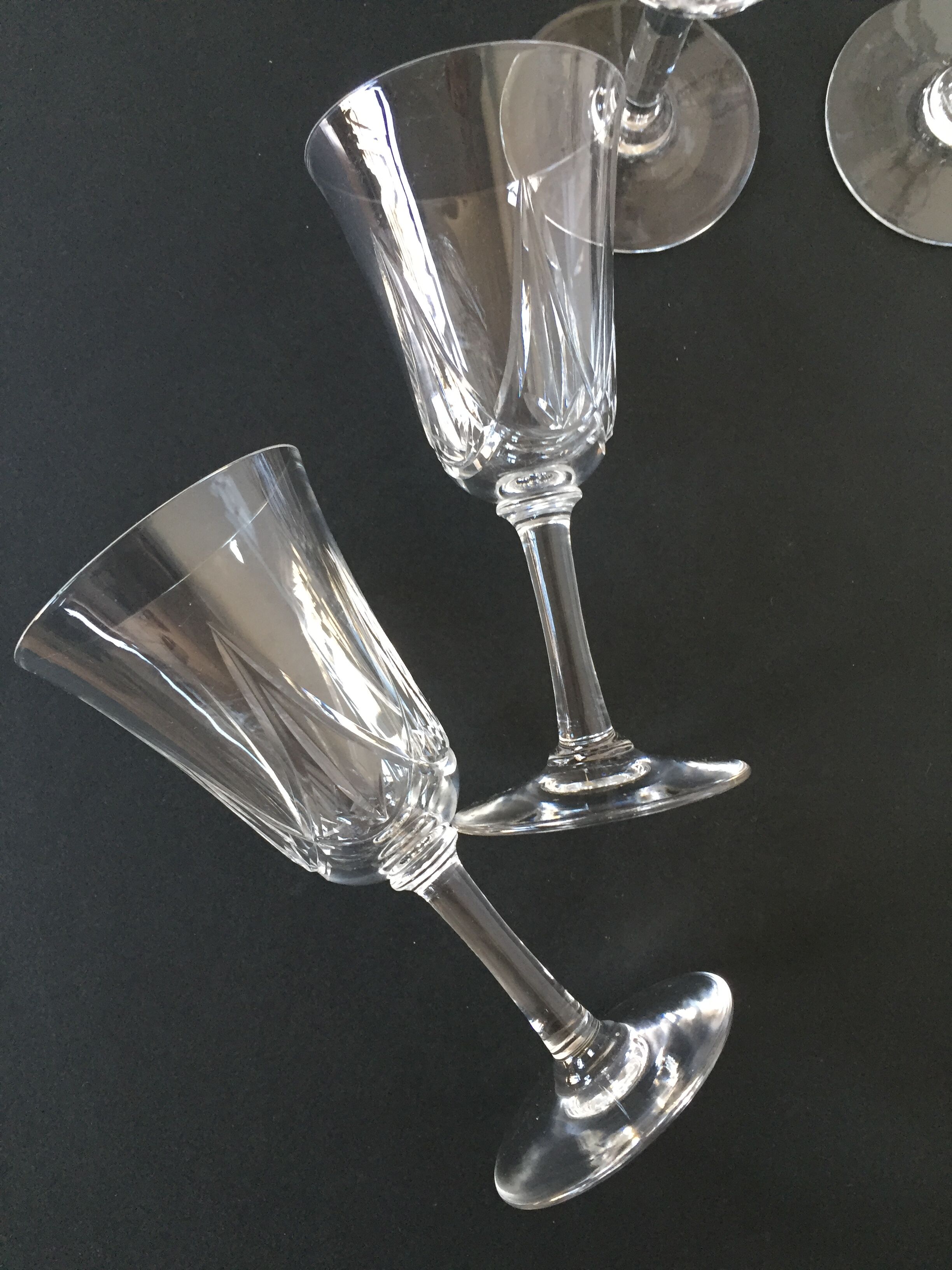 St. Louis crystal glasses