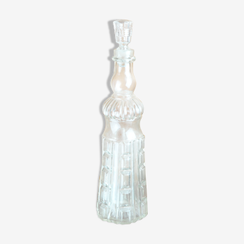 Glass decanter - early XXth