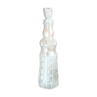 Glass decanter - early XXth