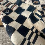 Vintage Berber hallway rug