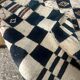 Vintage Berber hallway rug