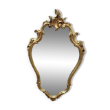 Gold baroque mirror 69x42cm