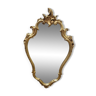 Miroir baroque doré  69x42cm