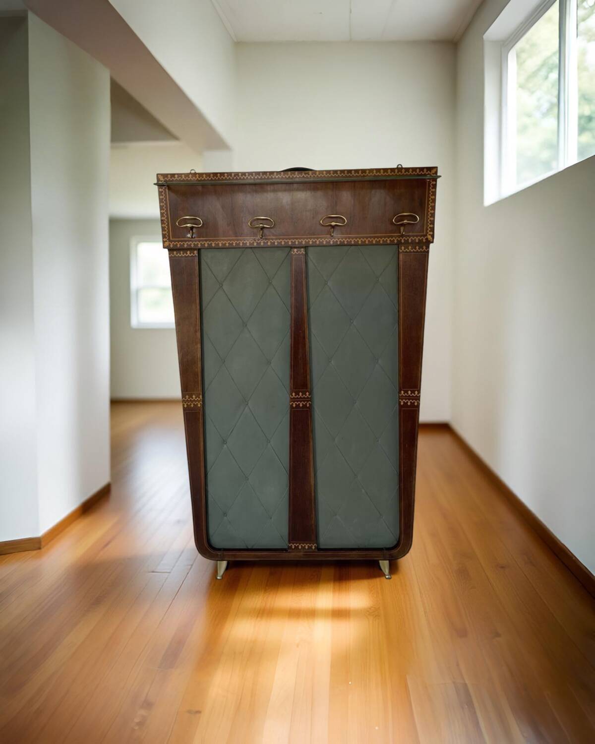 Porte-manteau mural italien des années 60