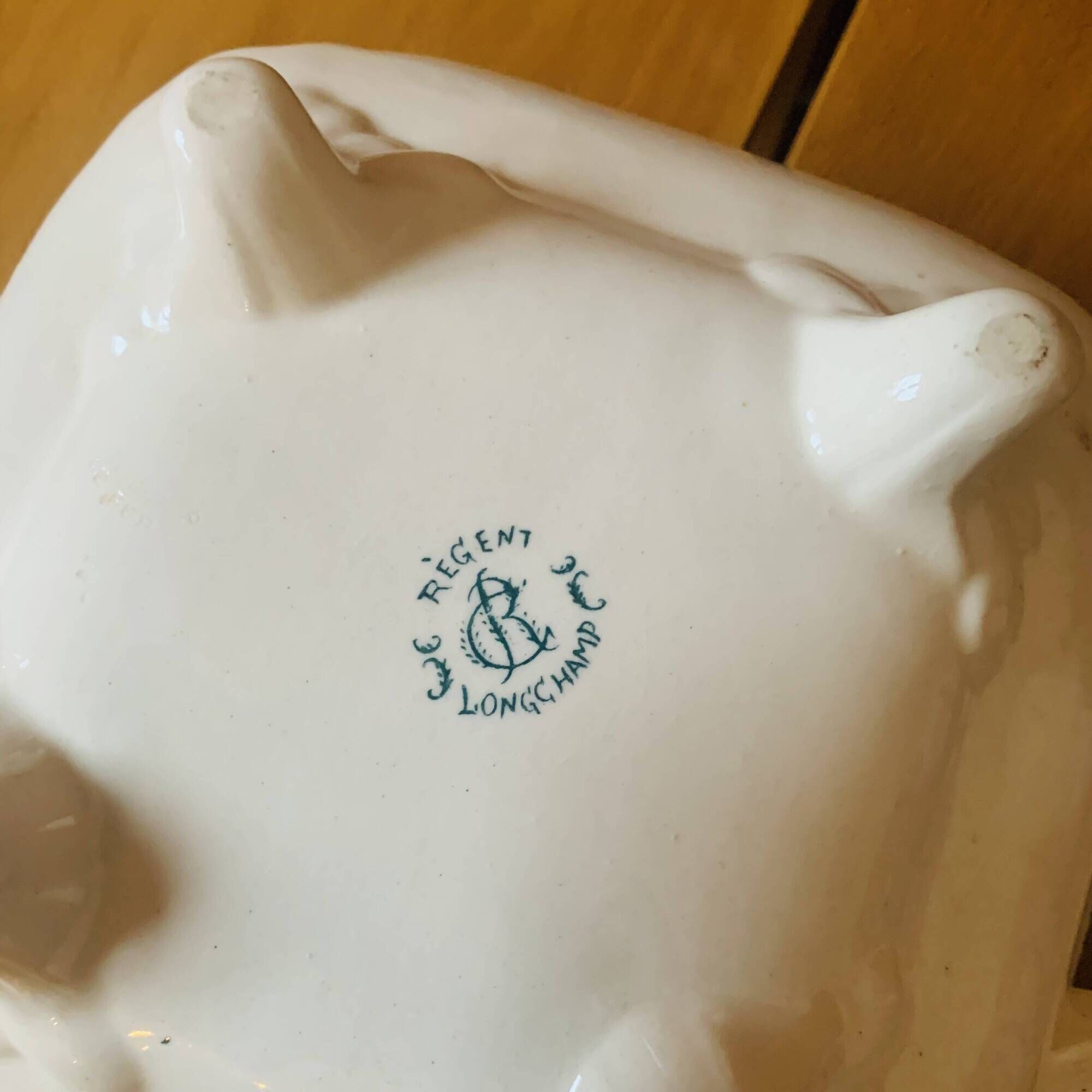 Terracotta Salad Bowl Longchamp model Regent