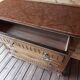 Antique chest of drawers with marble top