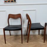 8 chaises Niels Otto Moller