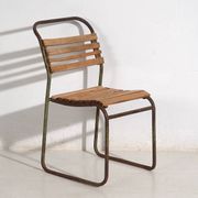 Chaises de jardin anciennes (c.1920). Ensemble de 4 pièces #1