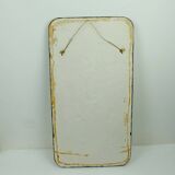 Mid century ceramic and plaster wall tile floral decor leaves and blossoms 1950s wgp