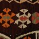 159x249Cm Soft Orange and Red Vintage Kilim Rug, Bohemian Kilim Rug