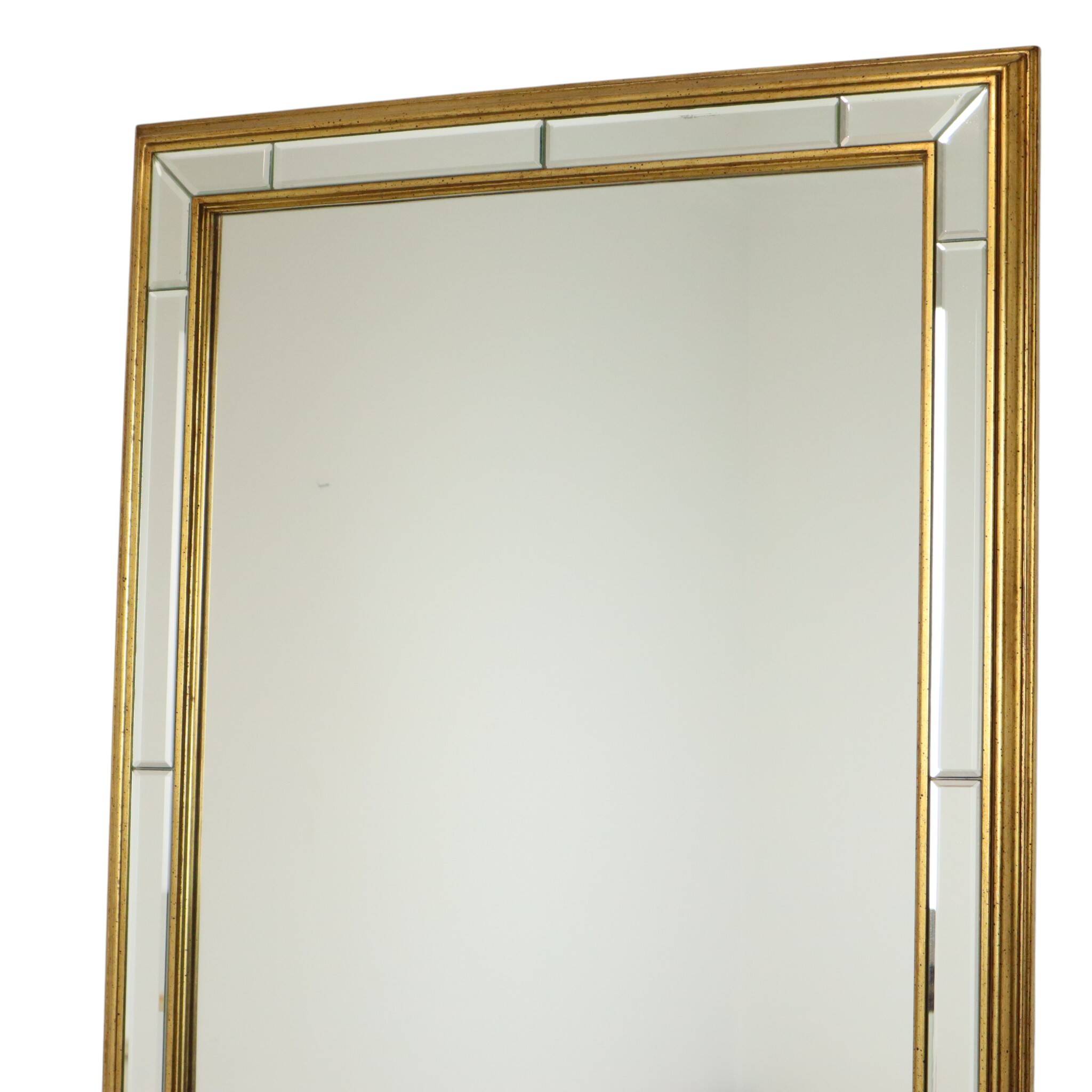 Hollywood Regency Deknudt Mirror Vintage Design 98cm