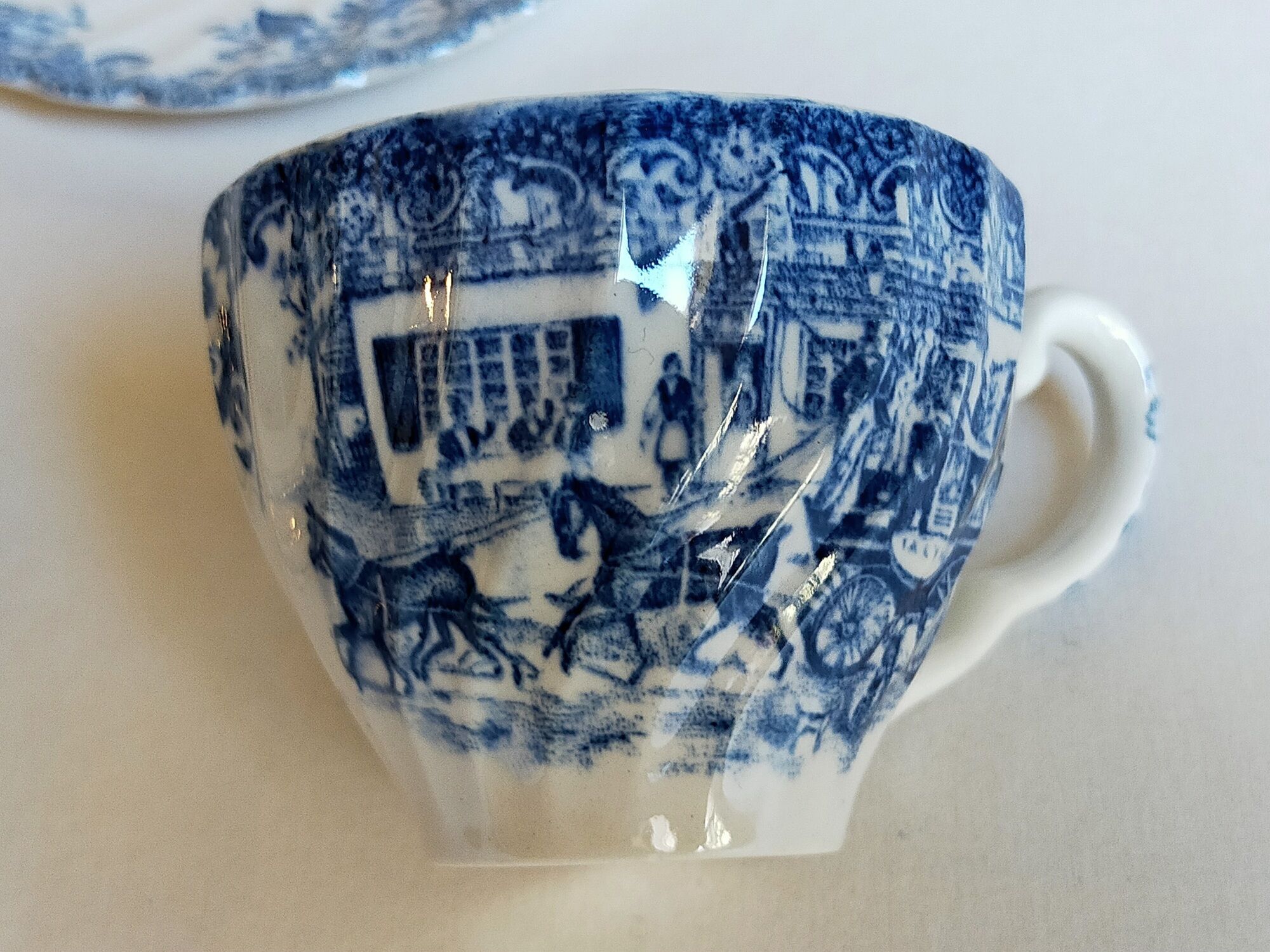 Six cups of coffee fine porcelain English JOHNSON BROS