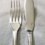 24 couverts à poisson christofle boréal