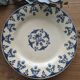 Lot de 6 assiettes de Gien terre de fer