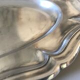 Ercuis silver metal oval dish