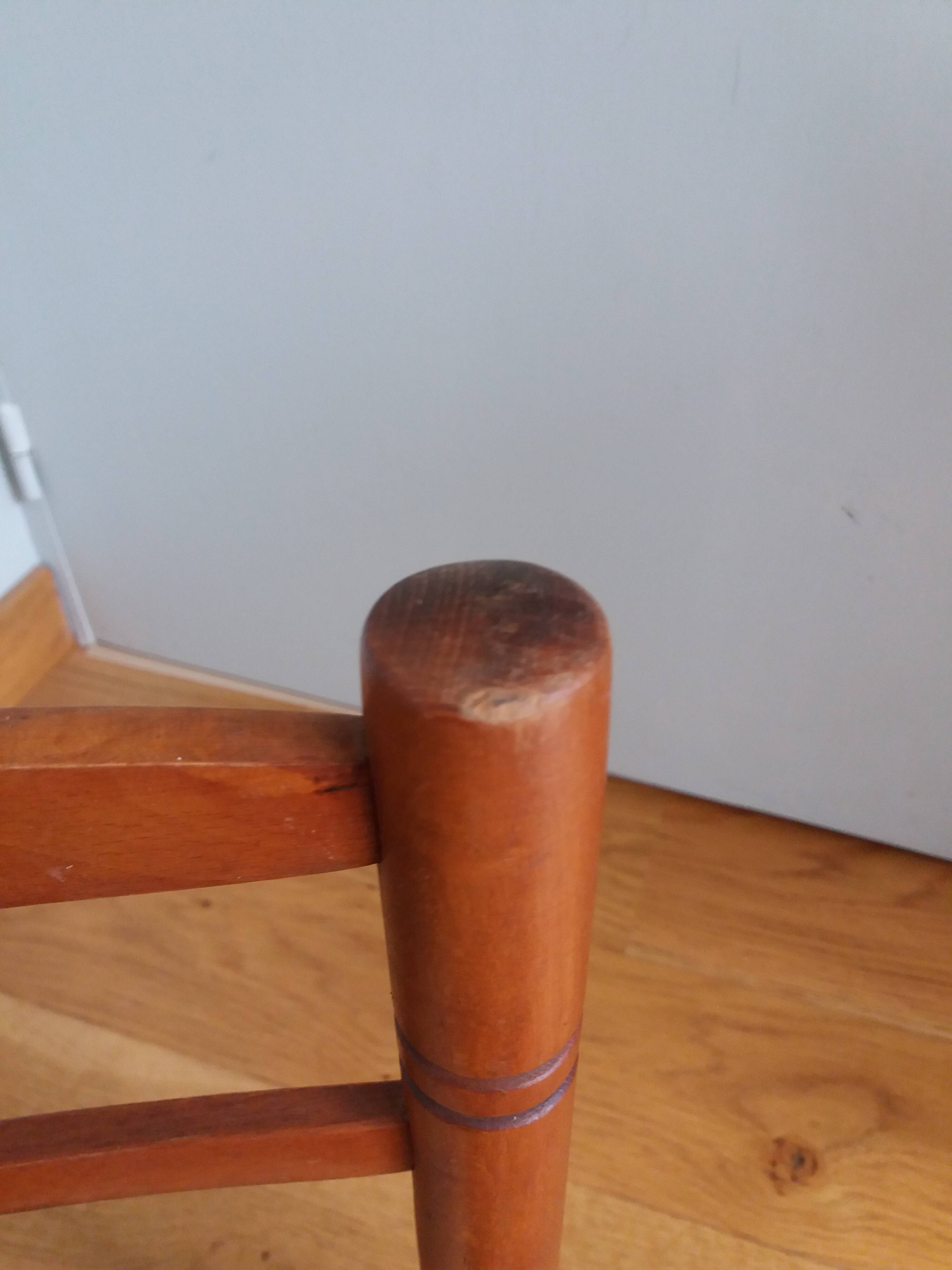 Children's straw chair