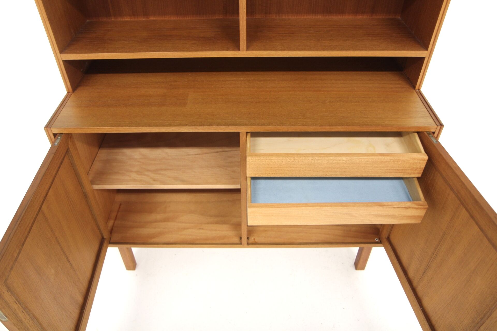 Scandinavian teak library, Sweden, 1960