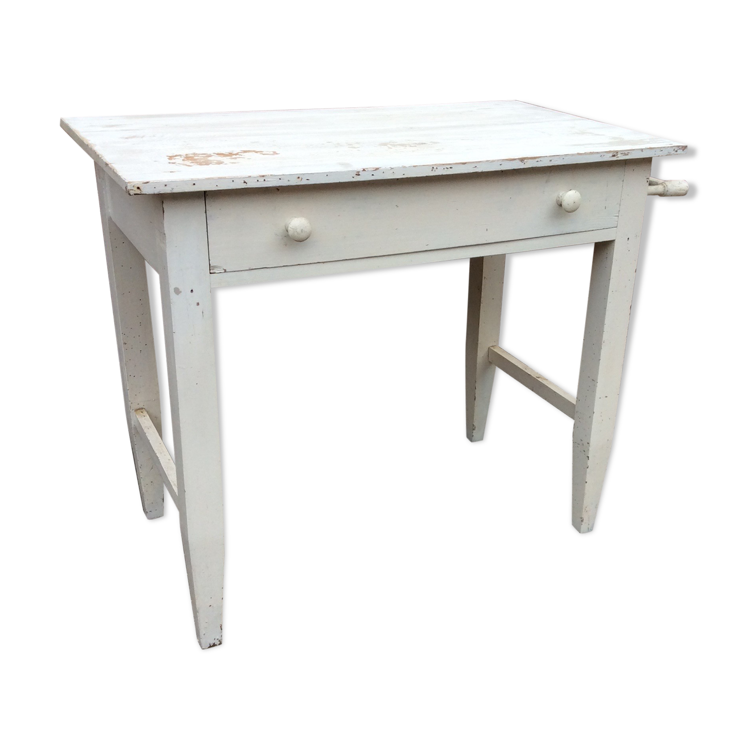 Table de ferme shabby chic vintage