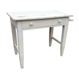 Shabby chic vintage farm table