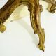 Vintage Florentine console in hand-painted and gilded wood. Year 50