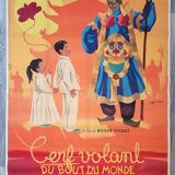 Original canvas-covered kite poster from the end of the world