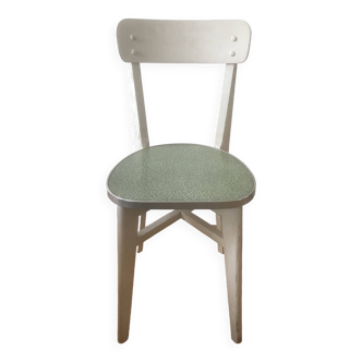 Vintage Formica Efji bistro chair 1960s