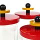 Ettore Sottsass - Alessi Twergi - Storage pots - ''Totem''