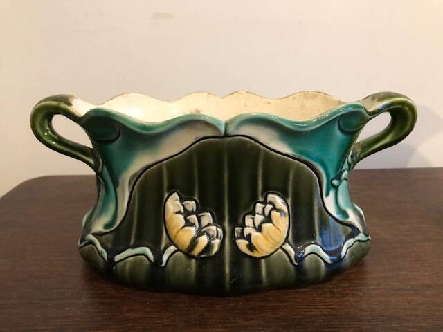 Planter and slip vase Gustave De Bruyne