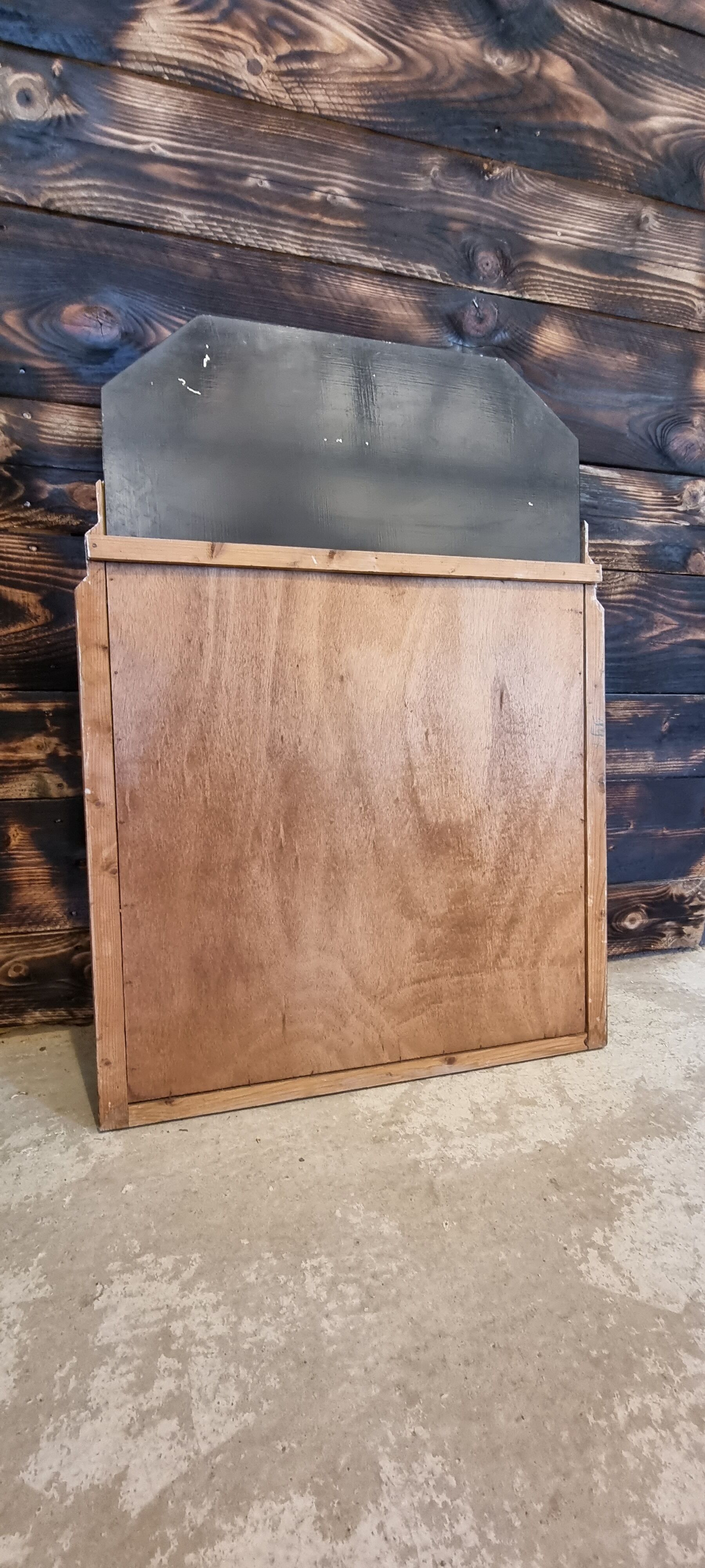 Golden art deco mirror