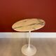Eero Saarinen marble side table for Knoll International 1970s
