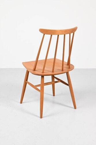 Chaises de salle à manger Mid-Century Modern par Ilmari Tapiovaara, ensemble de 6