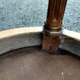 Table basse d'appoint ancienne genre bouillotte vintage xxeme