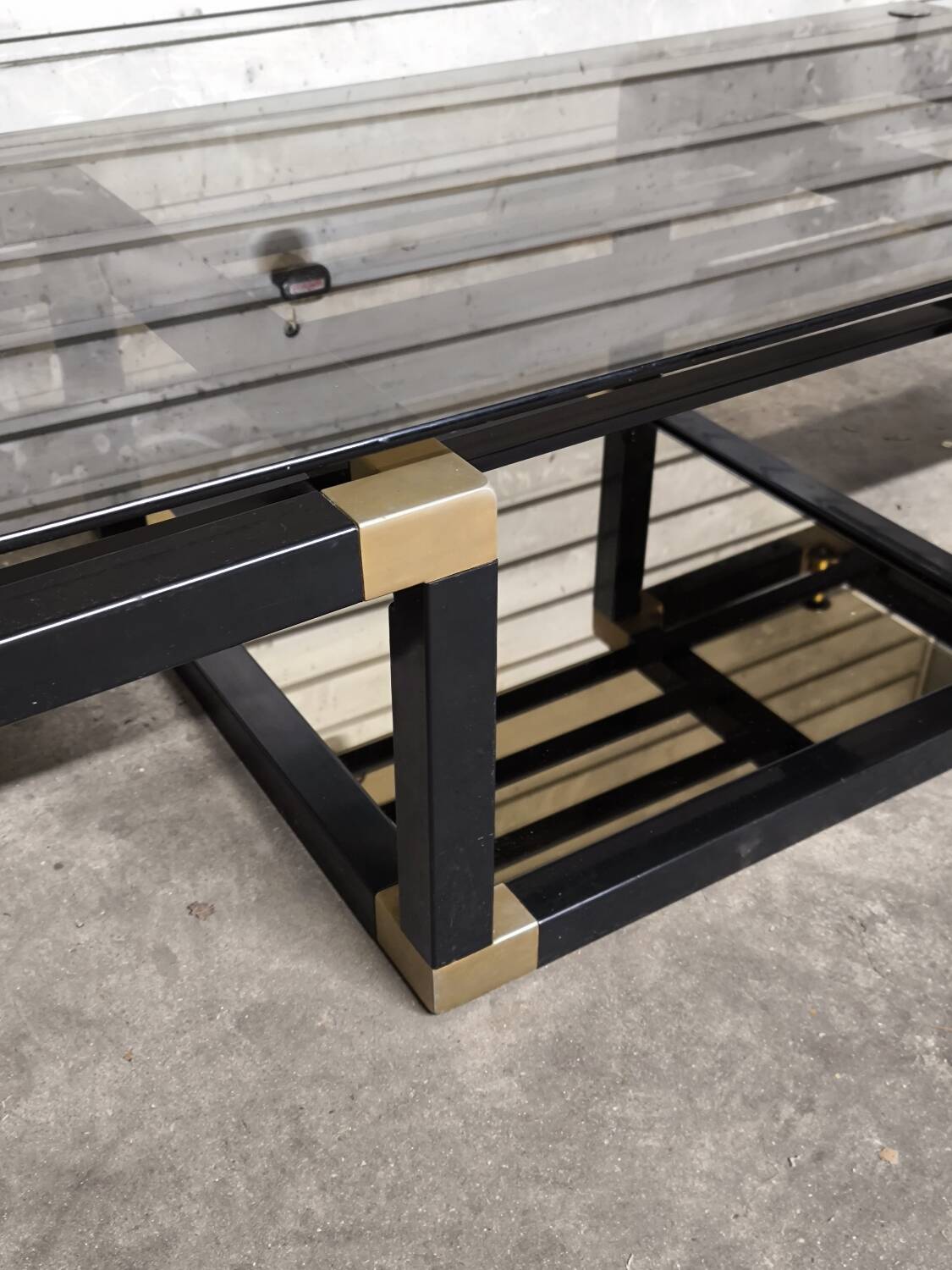 Vintage coffee table from the 1980s.