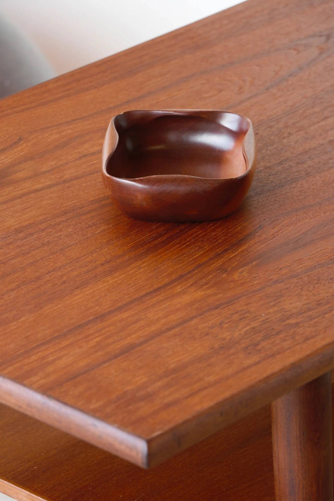 Vintage Scandinavian teak coffee table (Denmark, 1960s)