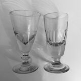 Pair of absinthe glasses