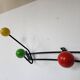 Vintage wall coat rack