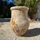 Terracotta pottery jar
