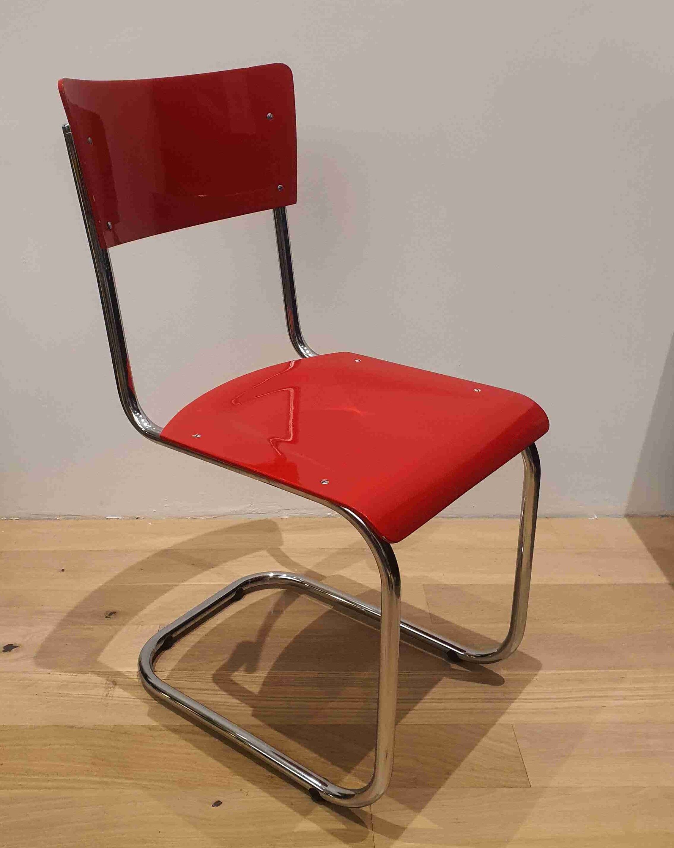 Tubular chairs, robert slezak, set