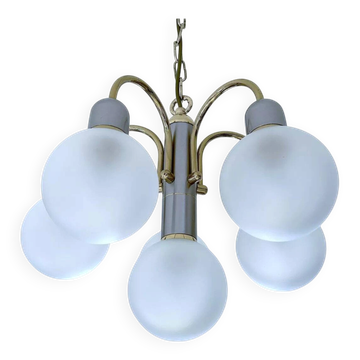 Vintage Space Age Pendant Light, 1970s