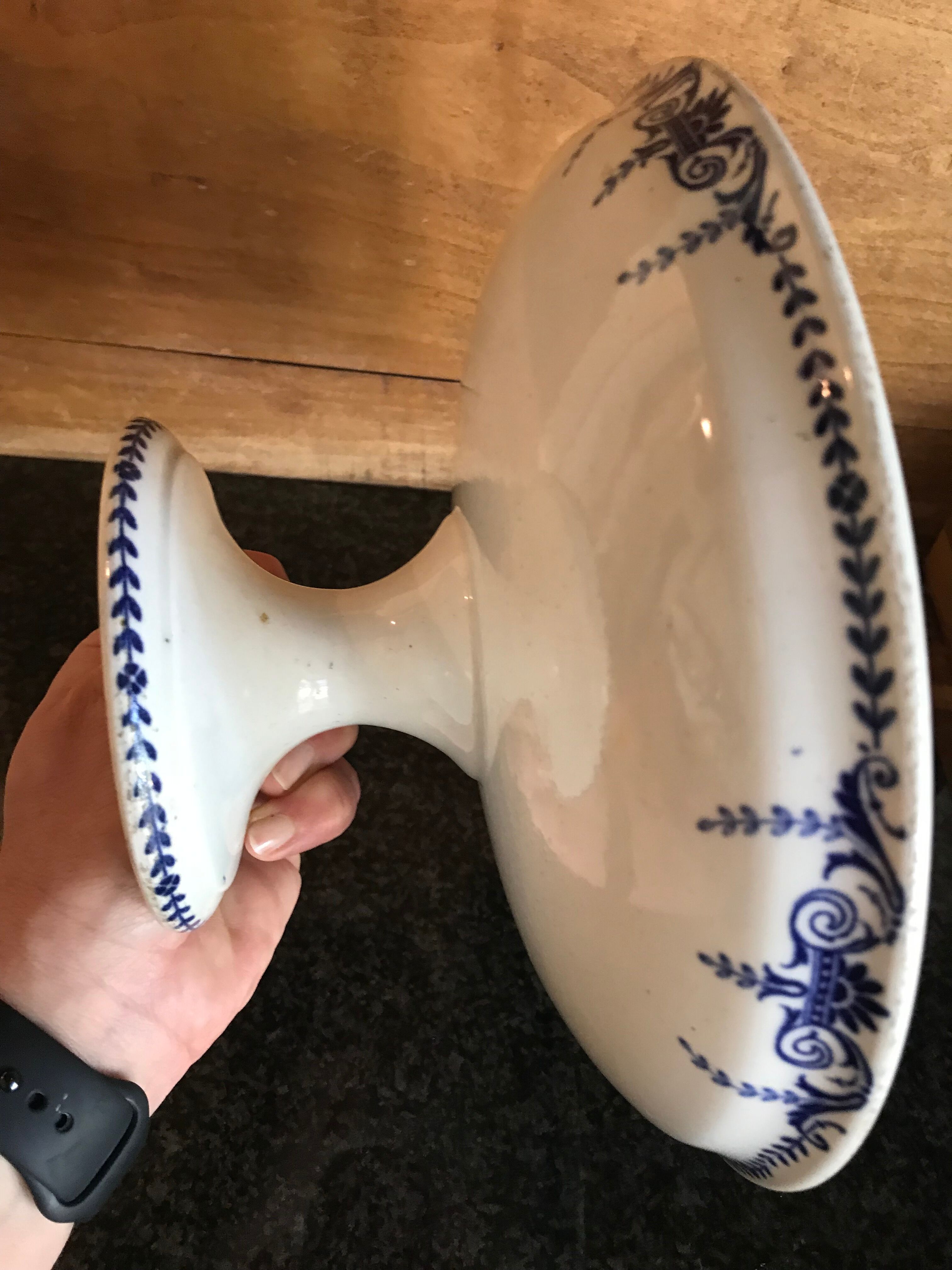 Compotier Terre de Fer Austerlitz K&G Lunéville