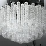 Vintage italian murano glass chandelier by Toni Zuccheri for Venini, 1960s