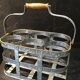 Metal bottle basket