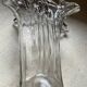 Molded glass vase